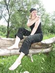Feet - Oksana - 2004-09-20 In the forest