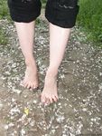 Feet - Oksana - 2004-09-20 In the forest