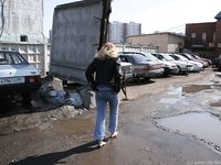 Feet - Oksana - 2005-04-07 Dirty feet in and outdoors