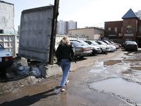 Feet - Oksana - 2005-04-07 Dirty feet in and outdoors