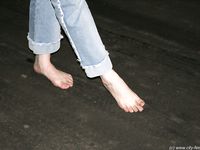 Feet - Oksana - 2005-04-07 Dirty feet in and outdoors