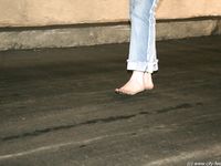 Feet - Oksana - 2005-04-07 Dirty feet in and outdoors