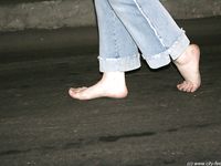 Feet - Oksana - 2005-04-07 Dirty feet in and outdoors