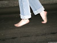 Feet - Oksana - 2005-04-07 Dirty feet in and outdoors