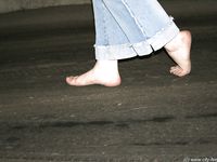 Feet - Oksana - 2005-04-07 Dirty feet in and outdoors