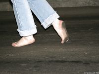 Feet - Oksana - 2005-04-07 Dirty feet in and outdoors