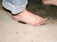 Feet - Oksana - 2005-04-07 Dirty feet in and outdoors