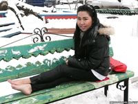 Feet - Oksana A - 2011-03-27 Barefoot oriental beauty