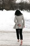Feet - Oksana C - 2011-11-03 Hot girl on cold snow