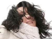 Feet - Oksana C - 2011-11-03 Hot girl on cold snow