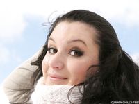 Feet - Oksana C - 2011-11-03 Hot girl on cold snow