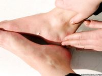 Feet - Oksana C - 2011-11-03 Hot girl on cold snow