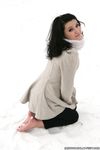 Feet - Oksana C - 2011-11-03 Hot girl on cold snow