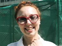 Feet - Olesya - 2013-01-13 Playful barefoot redhead