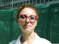 Feet - Olesya - 2013-01-13 Playful barefoot redhead