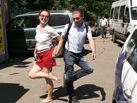 Feet - Olesya - 2013-01-13 Playful barefoot redhead