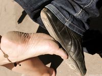 Feet - Olesya - 2013-01-13 Playful barefoot redhead