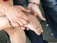 Feet - Olesya - 2013-01-13 Playful barefoot redhead