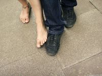 Feet - Olesya - 2013-01-13 Playful barefoot redhead