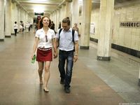 Feet - Olesya - 2013-01-13 Playful barefoot redhead