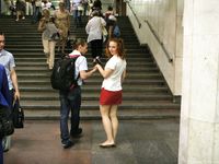 Feet - Olesya - 2013-01-13 Playful barefoot redhead