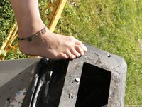 Feet - Olesya - 2013-01-13 Playful barefoot redhead