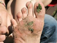 Feet - Olesya - 2013-01-13 Playful barefoot redhead