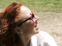 Feet - Olesya - 2013-01-13 Playful barefoot redhead