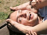 Feet - Olesya - 2013-01-13 Playful barefoot redhead