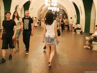 Feet - Olga A - 2010-10-20 Hot asphalt and high arches