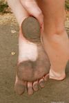 Feet - Olga A - 2010-10-20 Hot asphalt and high arches
