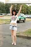 Feet - Olga A - 2010-10-20 Hot asphalt and high arches