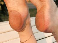 Feet - Olga A - 2010-10-20 Hot asphalt and high arches