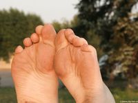 Feet - Olga A - 2010-10-20 Hot asphalt and high arches