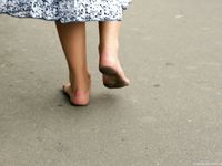 Feet - Olga B - 2010-12-07 Tender barefoot beauty