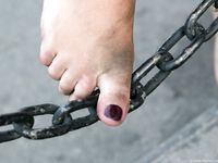 Feet - Olga B - 2010-12-07 Tender barefoot beauty