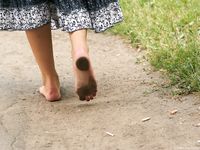 Feet - Olga B - 2010-12-07 Tender barefoot beauty