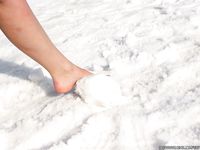 Feet - Olga D - 2011-11-27 Slender barefoot girl