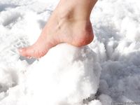 Feet - Olga D - 2011-11-27 Slender barefoot girl