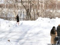 Feet - Olga D - 2011-11-27 Slender barefoot girl