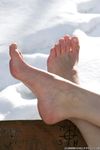 Feet - Olga D - 2011-11-27 Slender barefoot girl