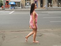 Feet - Olga F - 2015-11-13 A tiny barefoot girl