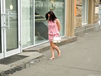 Feet - Olga F - 2015-11-13 A tiny barefoot girl