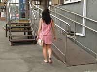 Feet - Olga F - 2015-11-13 A tiny barefoot girl