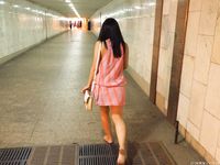 Feet - Olga F - 2015-11-13 A tiny barefoot girl