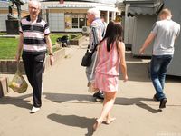 Feet - Olga F - 2015-11-13 A tiny barefoot girl