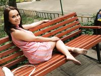 Feet - Olga F - 2015-11-13 A tiny barefoot girl