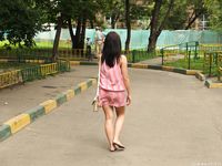 Feet - Olga F - 2015-11-13 A tiny barefoot girl