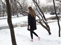 Feet - Olga G - 2017-07-25 High-arched feet