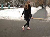 Feet - Olga G - 2017-07-25 High-arched feet